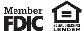 Member FDIC / Equal Housing Lender